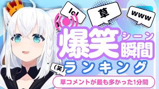【4月17日】ホロライブ草コメントランキング TOP10 Hololive funny moments ※ネタバレあり