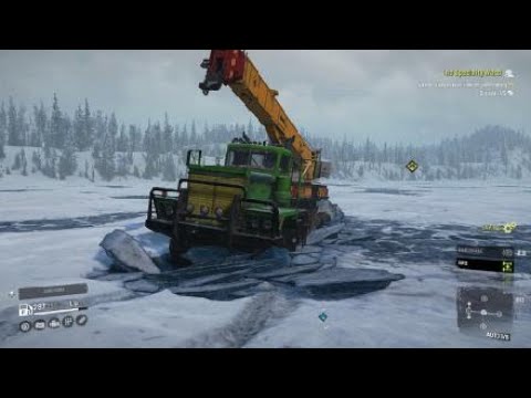 SnowRunner PS4|Ep.48-(Mod) Highway Haulin' The Region, Manchester, The Ice Roads (Danish)