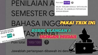 CARA MELIHAT KUNCI JAWABAN DI GOOGLE FORM