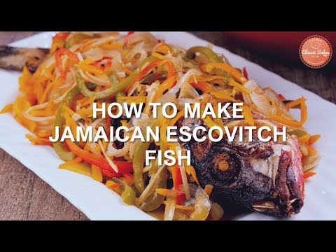 How to make Escovitch Fish Jamaican Style | Jamaican Escovitch Fish Recipe | Classic Bakes