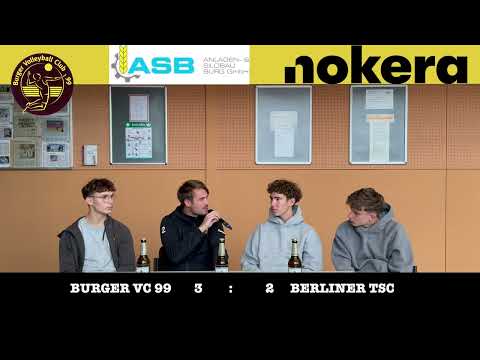 Pressekonferenz - 12.10.2025 - Burger VC 99 - Berliner TSC