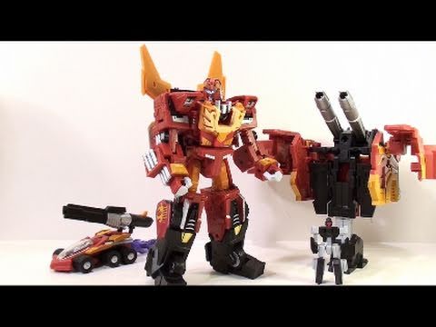 Video Review of the Fansproject TFX-04 and TFX-05; Protector and Sidearm