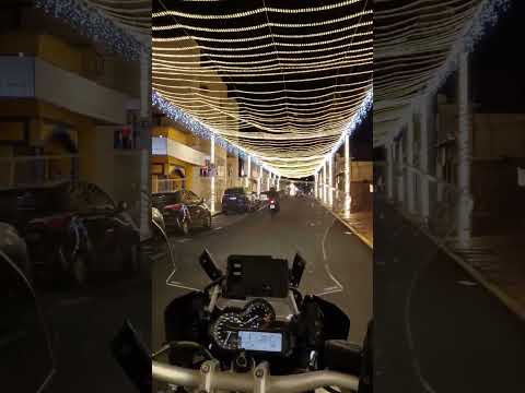 Iluminação de Natal em Sacramento Minas Gerais. #drone #dji #viagem #BMW #R1200GS #motorcycle