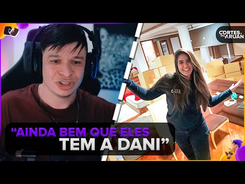 ARUAN REAGE: COMEÇAMOS A GRANDE MUDANÇA PRA CASA NOVA (DANI NOBREGA) - Cortes do Aruan