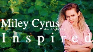 Miley Cyrus - Inspired (Lyrics | New Song 2017 LIVE VERSION)