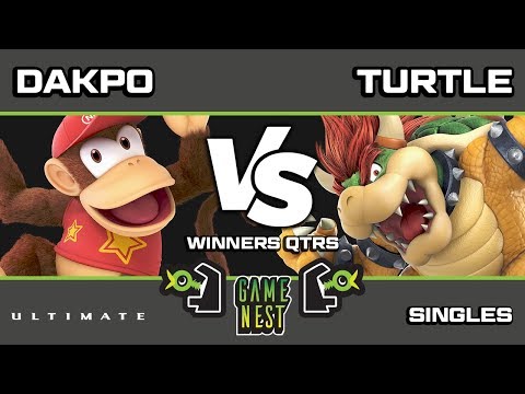 Game Nest Smash It Up: STR Turtle (Bowser) vs TLOC | Dakpo (Diddy Kong) - Winners Qtrs