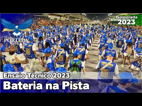 Portela 2023 | Pista - Ensaio Técnico | Samba ao vivo - #ET23