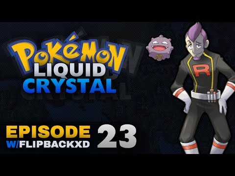Pokemon Liquid Crystal w/Facecam Episode 23 - Team Rocket Invasion in Goldenrod Radio Tower!