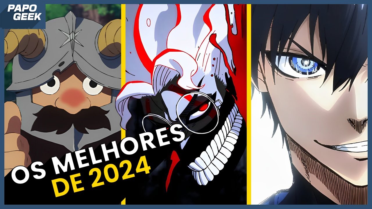 OS MELHORES ANIMES DE 2024
