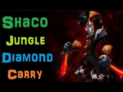 Shaco Carrying Diamond [League of Legends] Dark Harvest - Full Gameplay - Infernal Shaco