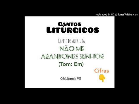 Não Me Abandones, Senhor - Hinário Litúrgico