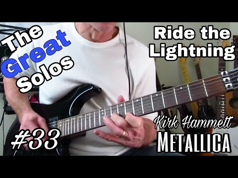 Ride The Lightning Solo - Kirk Hammett / Metallica. The Great Solos (#33)
