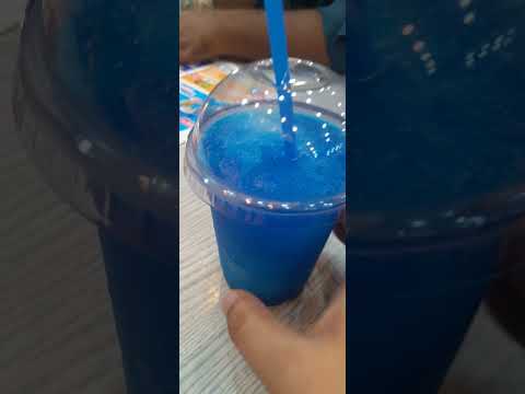 blue berry slush #yummy #cool #chocolate ice cream