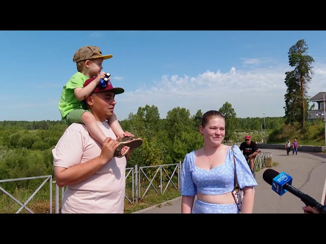 Набережная Ангарска – одно из любимых мест жителей!