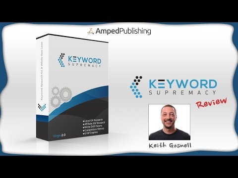 Keyword Research Tool - Keyword Supremacy Review