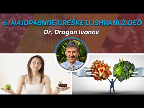 06. Najopasnije greške u ishrani 2 - dr Dragan Ivanov