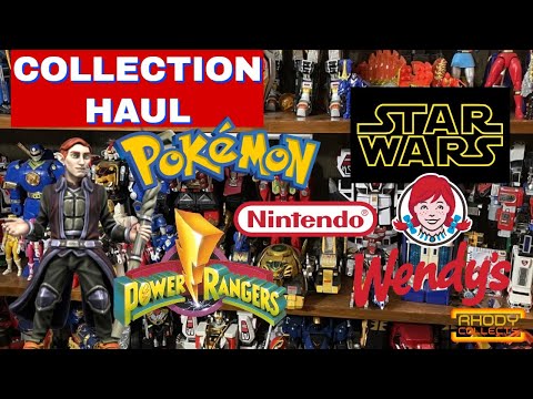 Collection Haul | Power Rangers, Pokémon, Star Wars, and MORE! | Great finds on Ebay & ShopGoodwill!