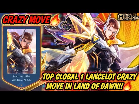 Lancelot Supreme Crazy Move! Top Global 1 Lancelot *Strawberry. - Mobile Legends