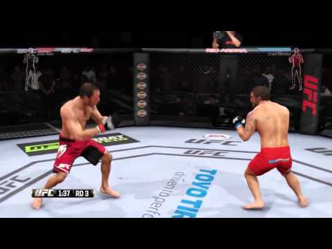 UFC 179: Jose Aldo vs Chad Mendes Round 3 (EA Sports UFC Simulation)