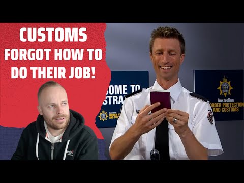 Rob Reacts to... Australia's first tourist arrives | Sammy J 🛬