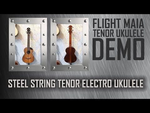 Обзор укулеле Flight Maia Tenor EQ-A