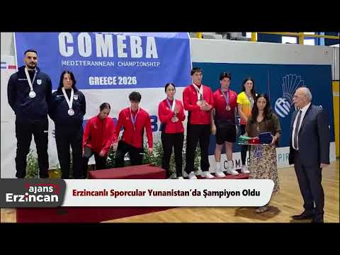 Erzincanlı Sporcular Yunanistan’da Şampiyon Oldu
