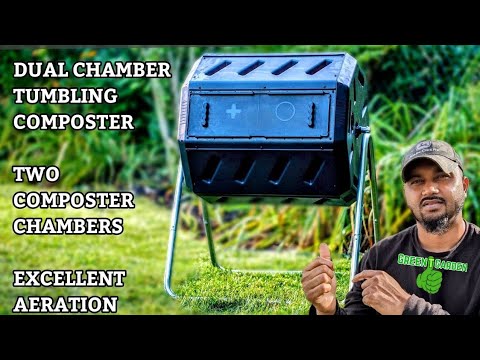 How to use a compost tumbler ! Most POWERFUL Organic Fertilizer for your plants ! #compost
