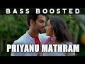 Priyanu Mathram BASS BOOSTED Robinhood Prithviraj Vijay Yesudas Swetha Mohan Bass Bro