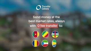 Send money with Transfer Galaxy App to Cameroon, Congo, CAR, Chad, Equatorial Guinea & Gabon