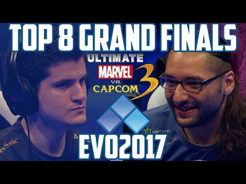 EVO 2017 UMvC3 TOP 8 GRAND FINALS (TIMESTAMP) ChrisG RyanLV Paradigm MarvelGod JoeyD NED NoLife