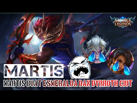 MARTIS TERNYATA COUNTER ESMERALDA,KENAK MENTAL DILAND OF DOWN#mobilelegendsbangbang #martiaz