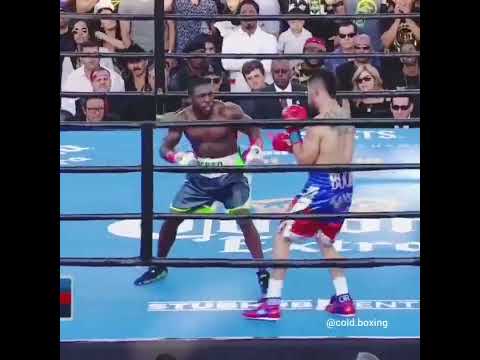 Berto vs Ortiz 🥶   #coldboxing #boxing #knockout #shorts