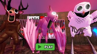99 Night's Monsters Prison but Play As Bat Full Gameplay ' Roblox