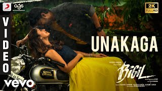 Bigil - Unakaga Video  Thalapathy Vijay Nayanthara