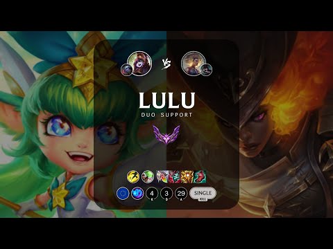 Lulu Support vs Rell - EUW Master Patch 14.8