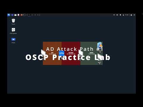OSCP Practice Lab: Active Directory Attack Path #1