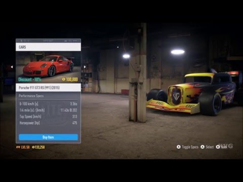 Need For Speed 2016 - All Cars | Complete List (PC HD) [1080p60FPS]