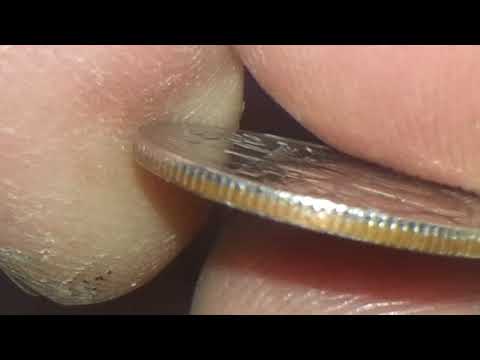 1985 D US DIME INTERESTING MINT ERROR OBVERSE AND REVERSE