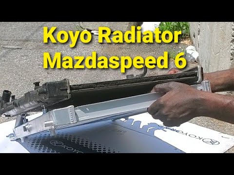 , title : 'Koyo Radiator Install Mazdaspeed 6'