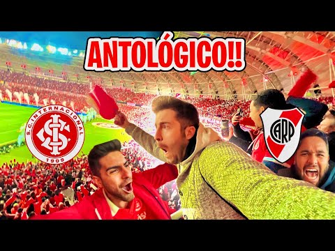 A MAIOR LOUCURA QUE EU JÁ VI - BEIRA RIO DESABOU/ Internacional 2 x 1 River Plate