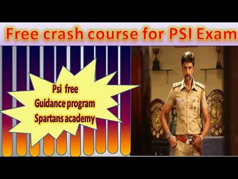PSI crash course | free guidance program | dec 23 | kea | ksp | PSI revision video| PSI classes