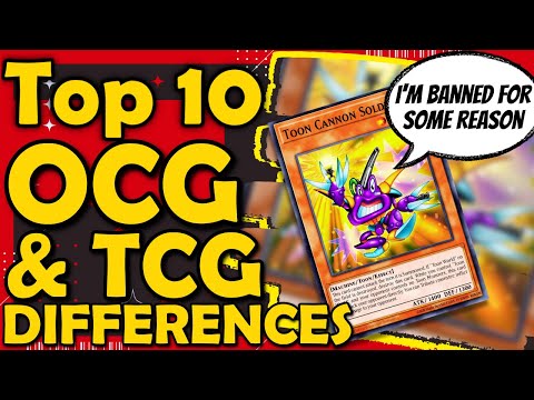 Top 10 Differences Between the OCG and TCG Banlists