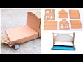 3 Awesome Crafting From Cardboard Made At Home Science Project