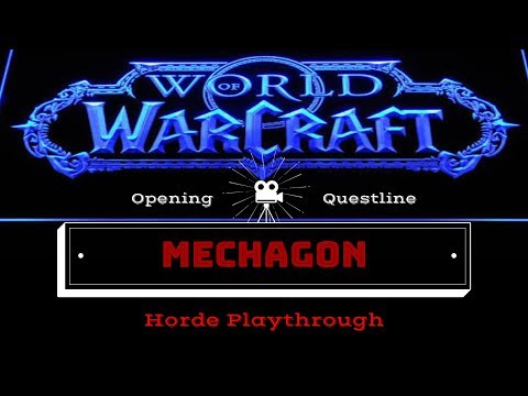 WoW Mechagon Opening Questline Horde Playthrough