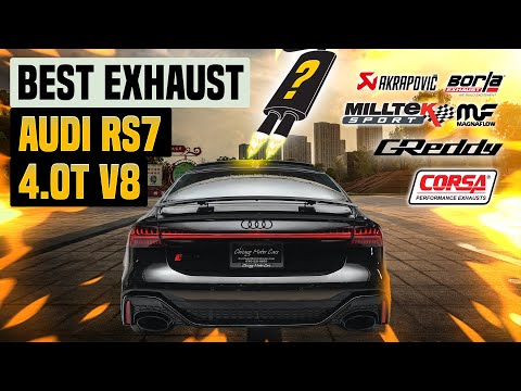 Audi RS7 Exhaust Sound 4.0T V8 🔥 Akrapovic,Milltek,Armytrix,Straight Pipe,Sound Stock,Upgrade+