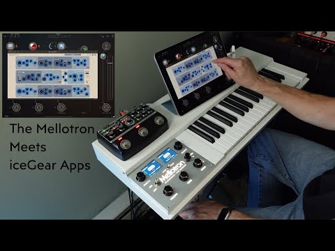 The Mellotron M4000D Meets iceGear Apps - Laplace, Mersenne, Kronecker Plus Fugue Machine