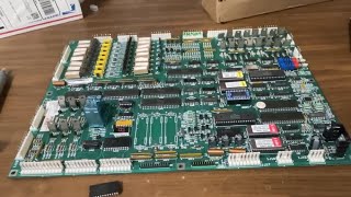 The Most Beautiful Pinball PCB Of All Time - Williams High Speed Board Repair
