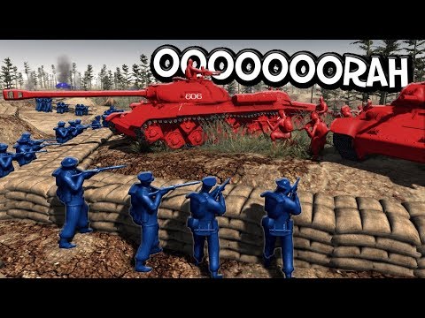 GLORIOUS RED ARMOR ! Army Men - Frontline Defence (AMOW)