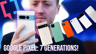 Google Pixel History: 7 generations of phones by Google! Mini Documentary