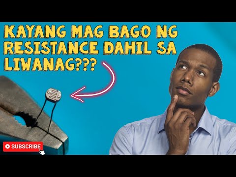 Ano ang PHOTO RESISTOR? at paano ito gawing Sensor? [tagalog]